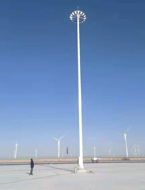 瓜州高速路服务区若羌高杆灯项目