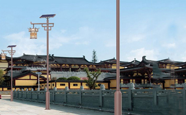 抗风型若羌太阳能路灯：保障稳定照明不受风害